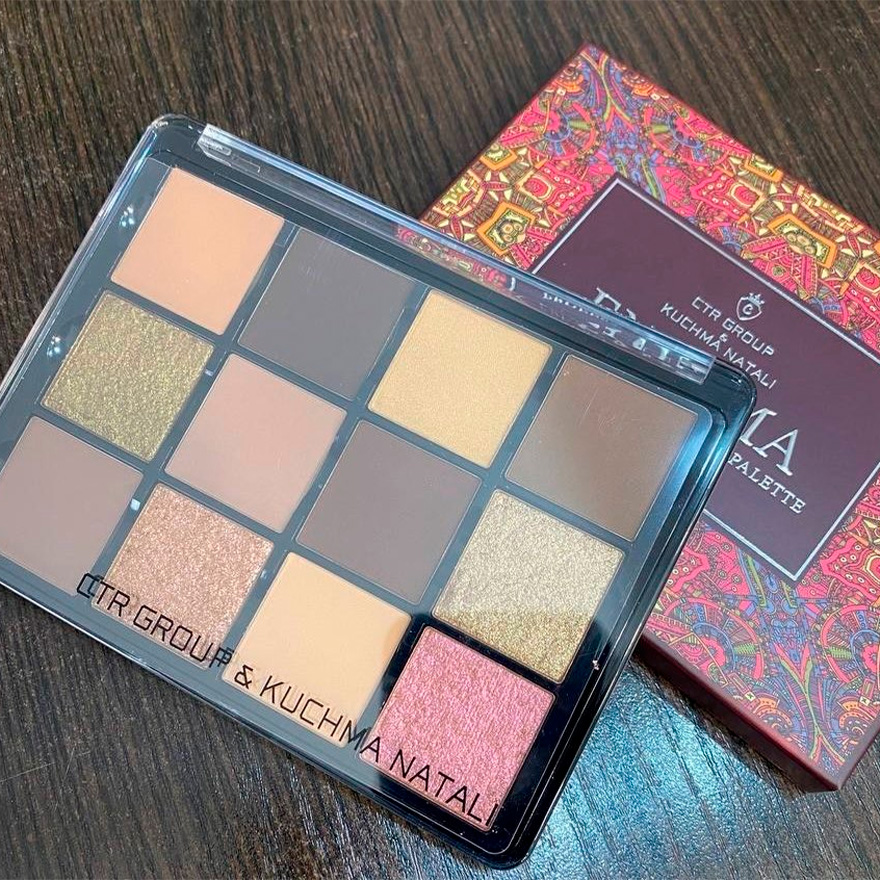 CTR Eye Shadow Palette Enigma, 12*2.5 g