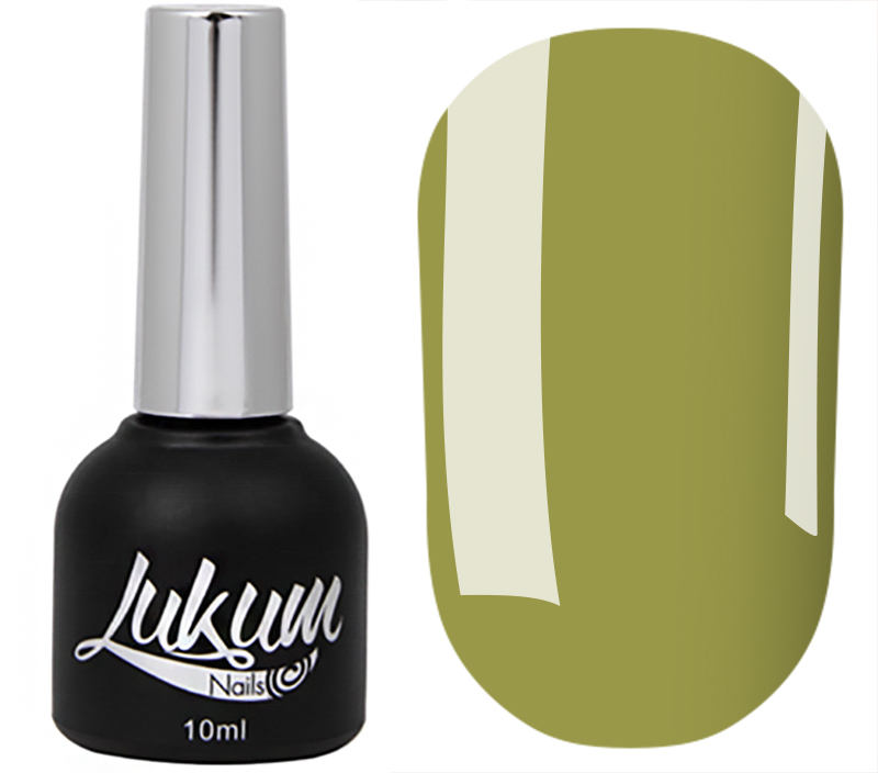 Гель-лак Lukum № 181 (оливковый, эмаль), 10 мл