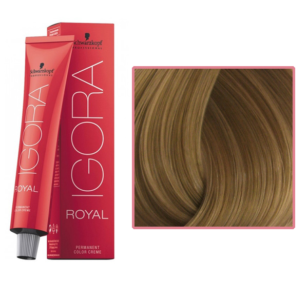 IGORA Royal Professional Hair Color 9.5-4 Pastel Blond Beige, 60 ml