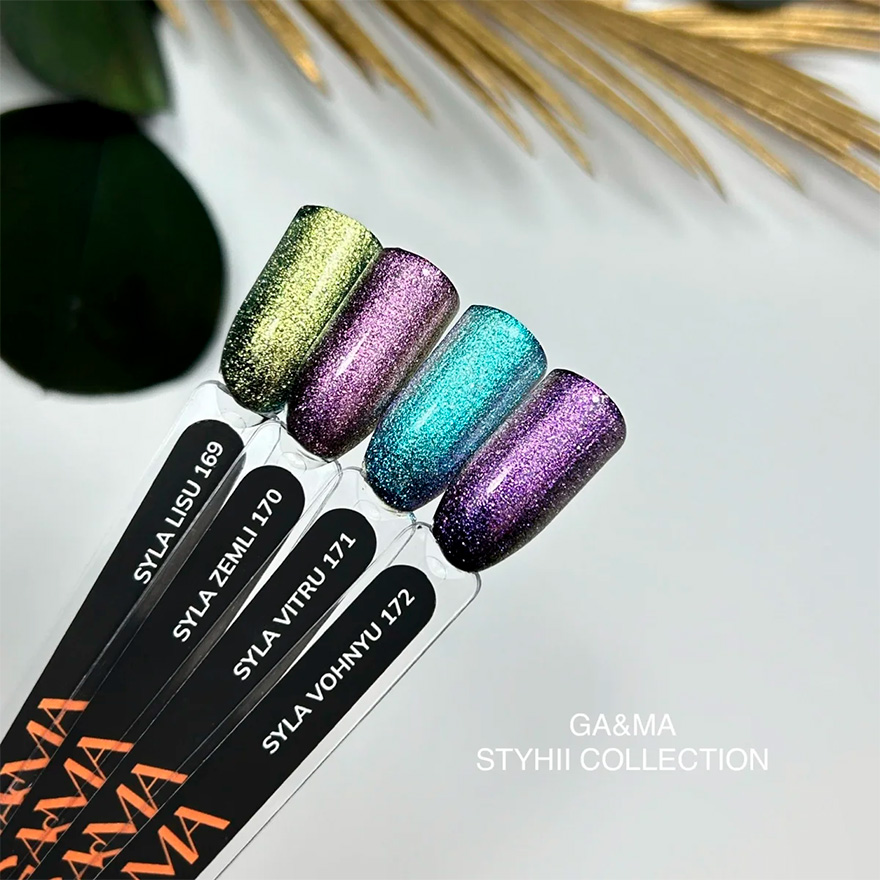 GA&MA Gel polish Styhii collection 170 Syla zemli, 10 ml GA&MA Gel polish Styhii collection 170 Syla zemli, 10 ml