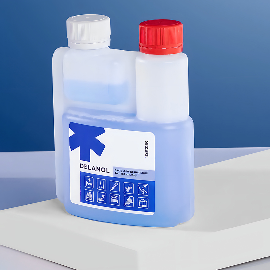 Delanol - means for disinfection and sterilization of instruments, 500 ml