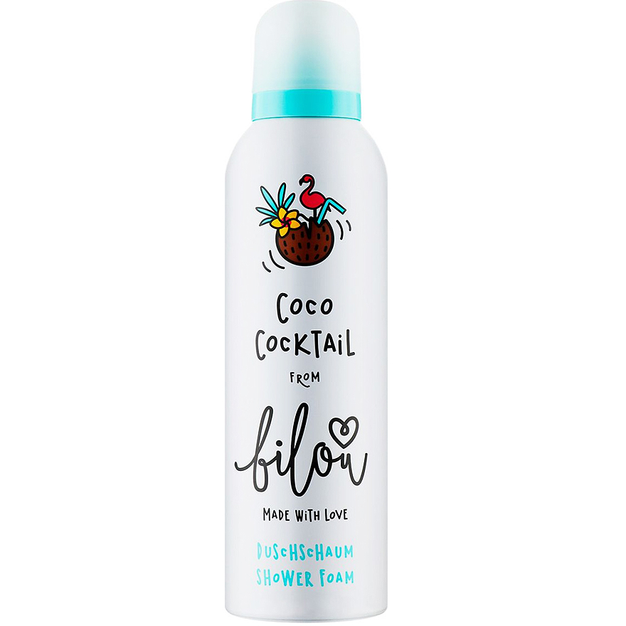 Bilou Coco Cocktails Пінка для душу "Піна колада", 200 мл