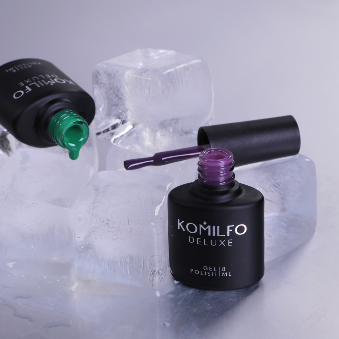 Komilfo Color Base Juicy Blueberry (винно-фиолетовый), 8 мл