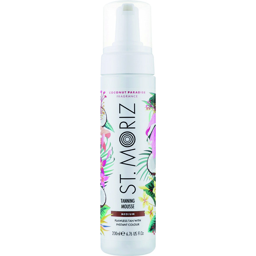 St.Moriz Автобронзат-мус Pro Medium Coconut Paradise, 200 мл