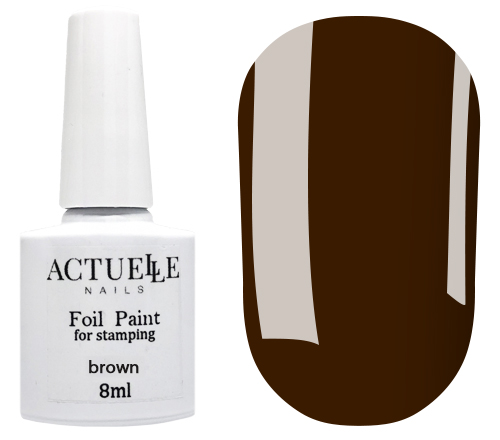Actuelle Nails Cast Effect Paint, Chocolate, 8 ml Actuelle Nails Cast Effect Paint, Chocolate, 8 ml