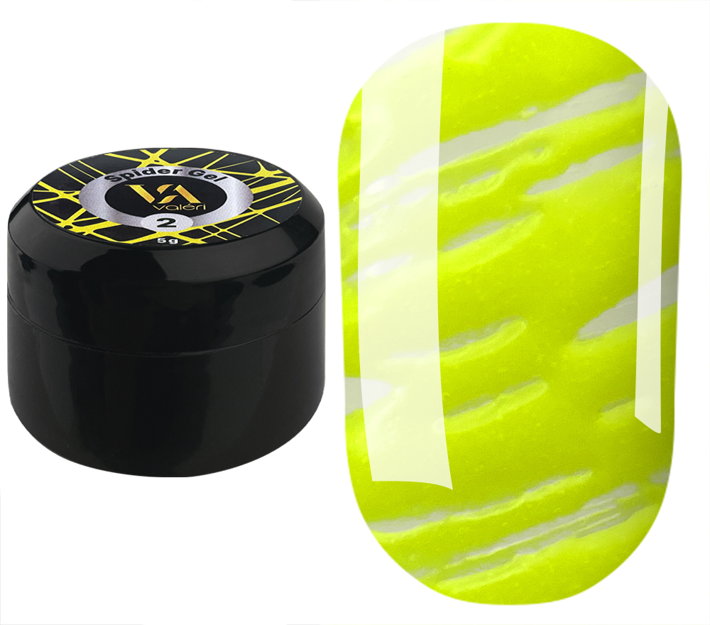 Valeri Гель-паутинка Spider Gel №02 (желтый), 5 мл Valeri Гель-паутинка Spider Gel №02 (желтый), 5 мл