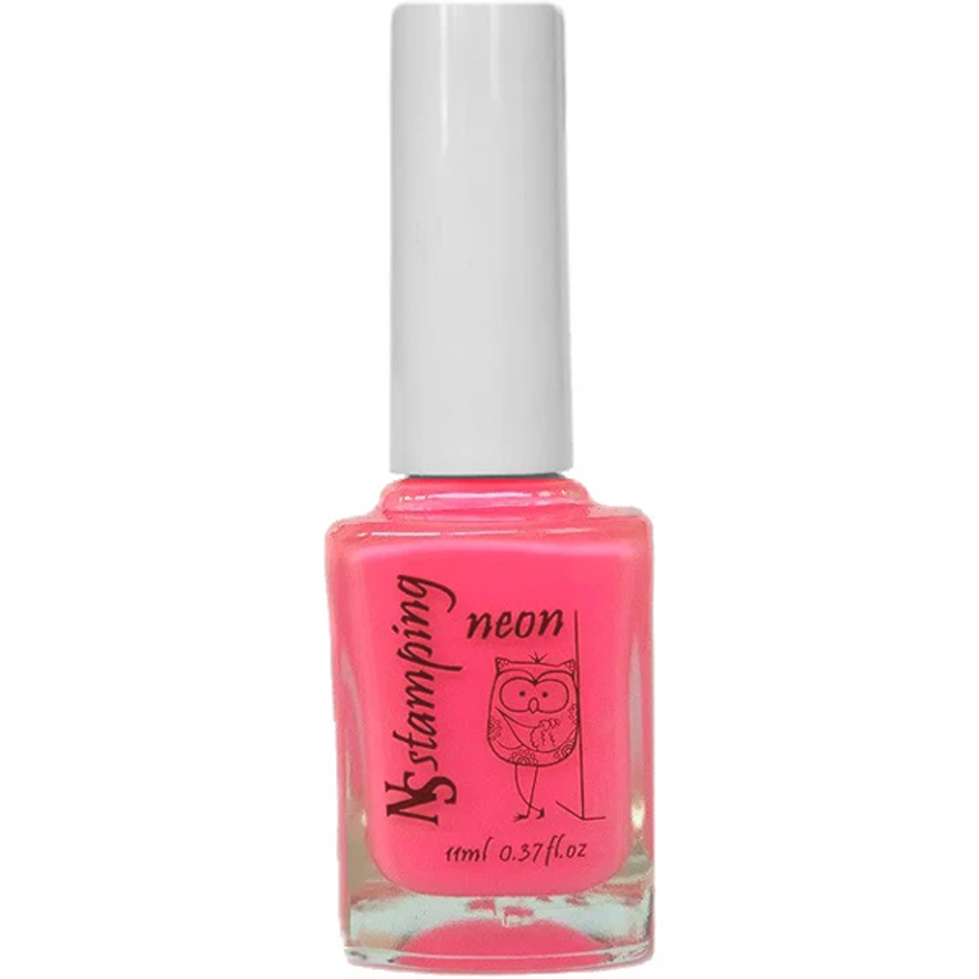 Nail story stamping varnish Neon №11 (fuchsia), 11 ml
