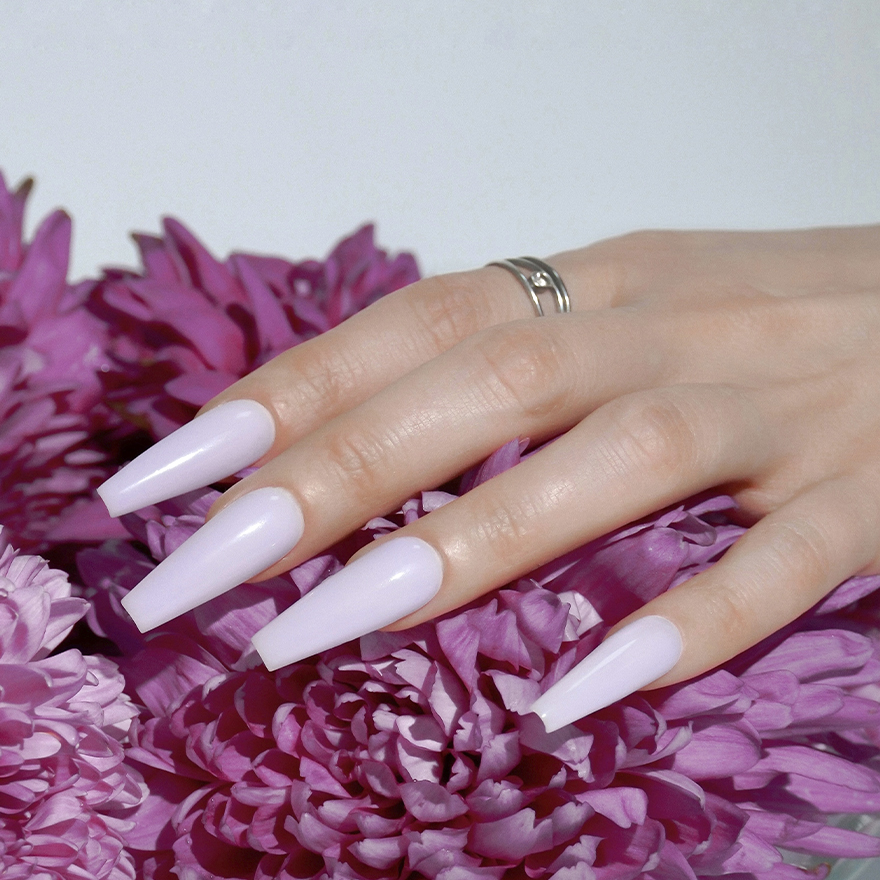 Komilfo Bottle Gel Violet з пензликом, 15 мл