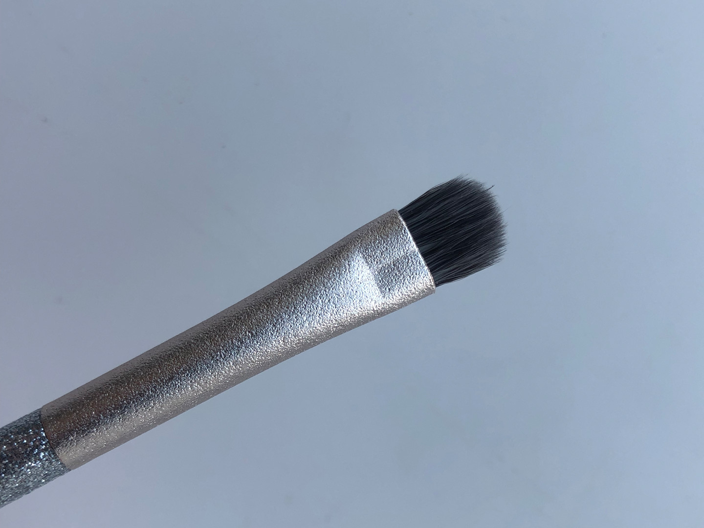 Makeup brush set 10 pcs, with silver sequins