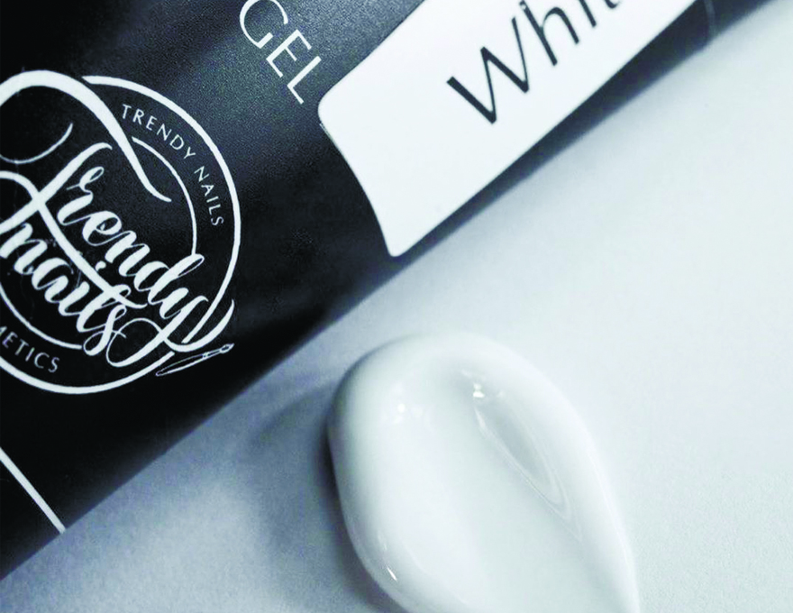 Trendy Nails Acrygel White (белый), 30 г