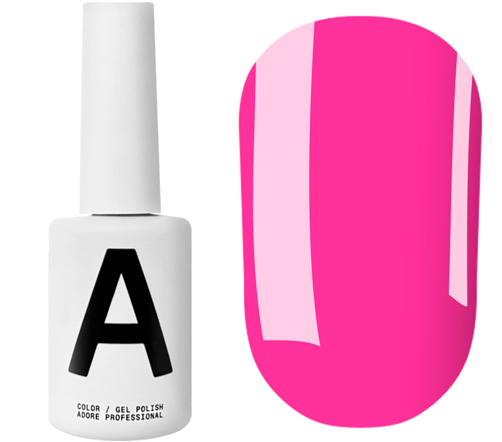 Gel varnish ADORE Professional No. 115 (bright light lime, neon), 7.5 ml