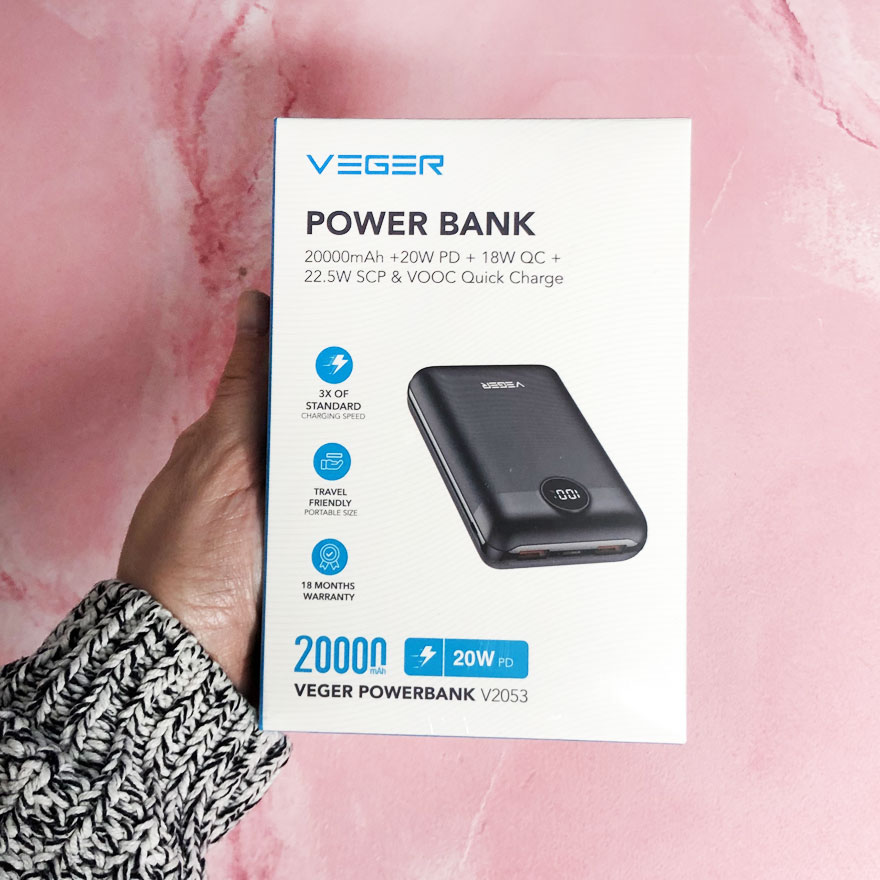 Veger Power Bank V2053 20000 mAh