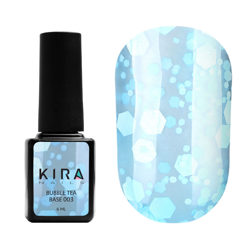 Kira Nails База для нігтів Bubble Tea Base 003, 6 мл