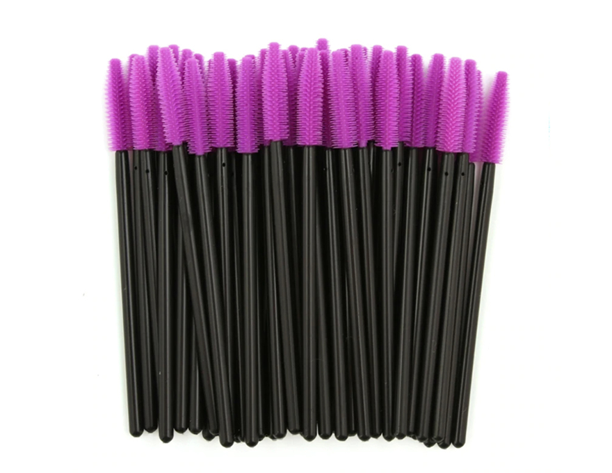 Silicone hair brush, broom (50 pcs/pack)