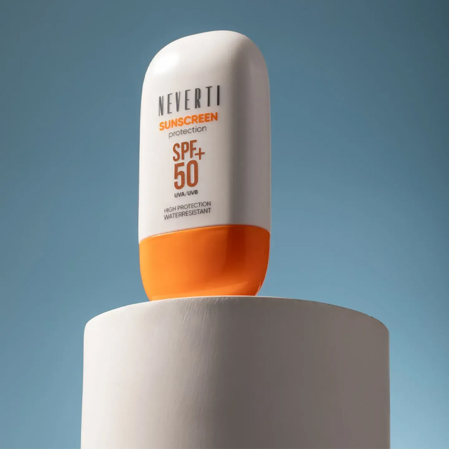 NEVERTI Сонцезахисний крем SUNSCREEN 50 SPF, 50 мл