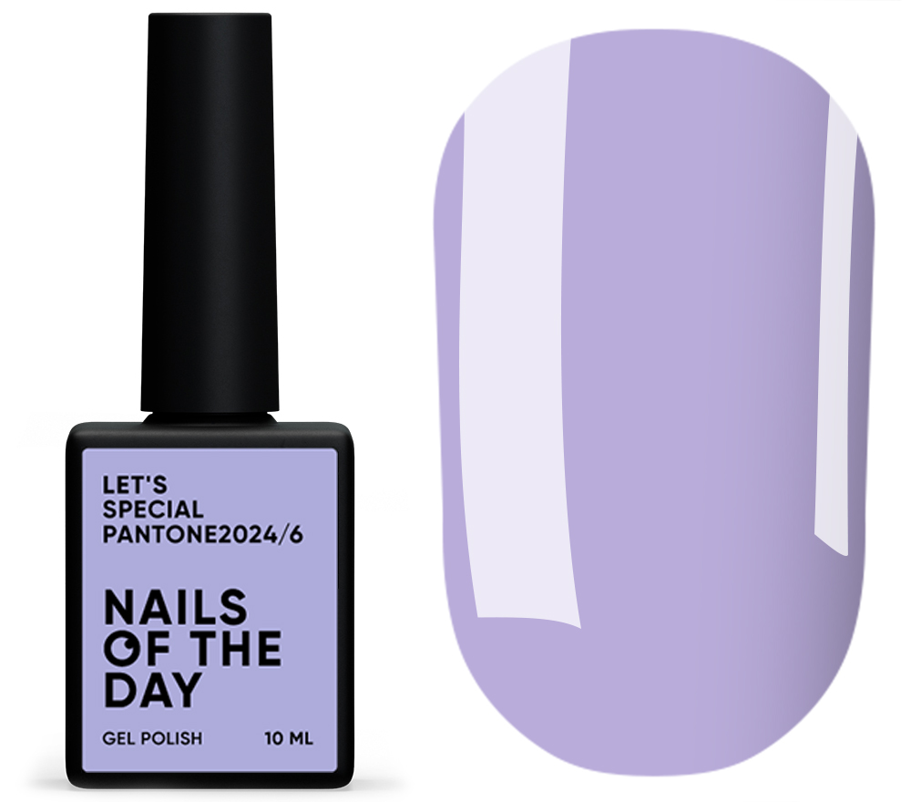 Nails Of The Day Гель-лак Let's special Pantone2024/6 (ніжна лаванда), 10 мл
