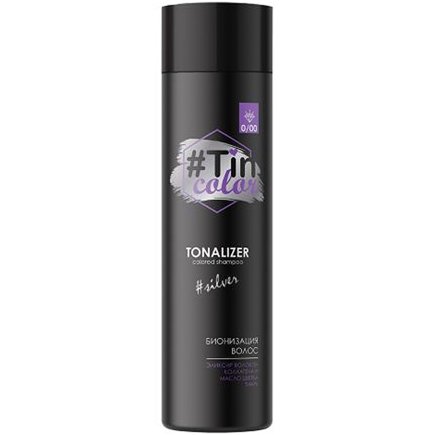 JNOWA PROFESSIONAL TIN COLOR Тоналайзер для волос 0/00 Серебряное сияние, 250 мл