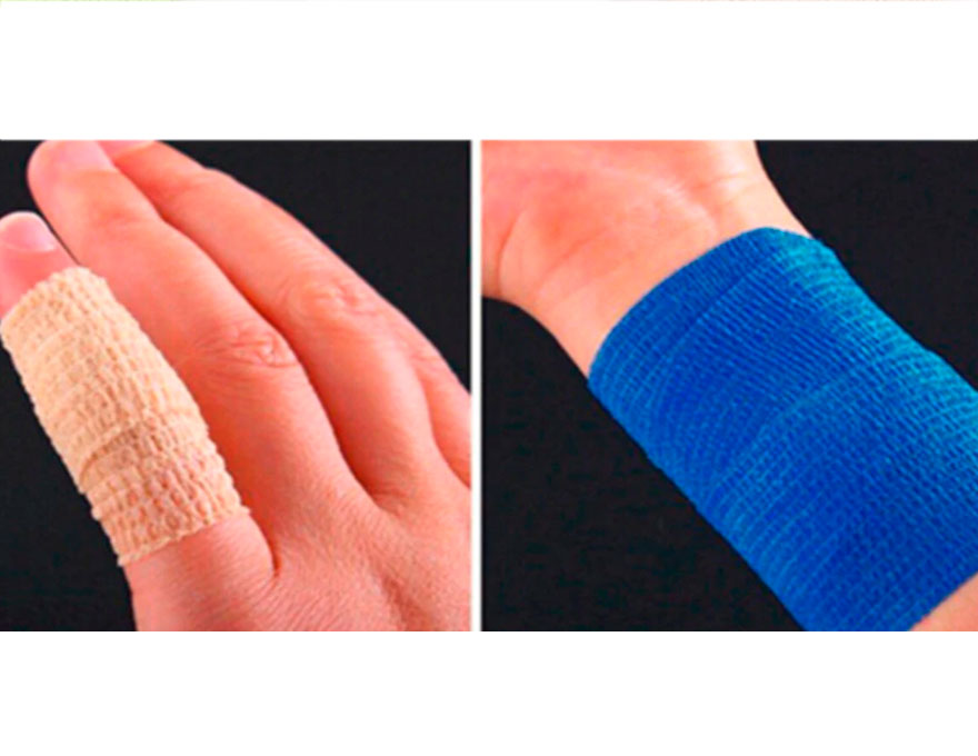 Skin-Rap Nail Protector (Wide), Light Brown
