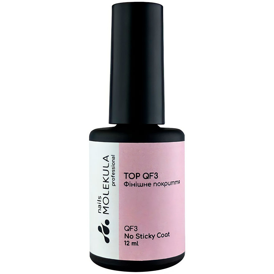 Molekula QF 3 Top Coat - top without sticky layer, 12 ml