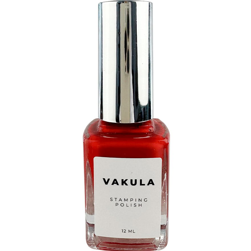 Vakula Nails Stamping varnish No. 05 red