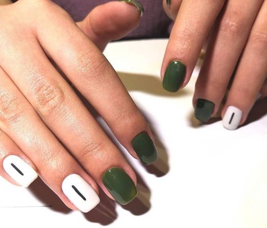 Гель-лак NUB 146 Turtle`s Green (приглушенный темно-зеленый, эмаль), 8 мл