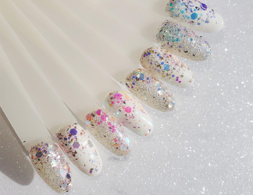 Komilfo sequins MIX chameleon 005, mix sizes, (pink / yellow / green), 1.5 g Komilfo sequins MIX chameleon 005, mix sizes, (pink / yellow / green), 1.5 g