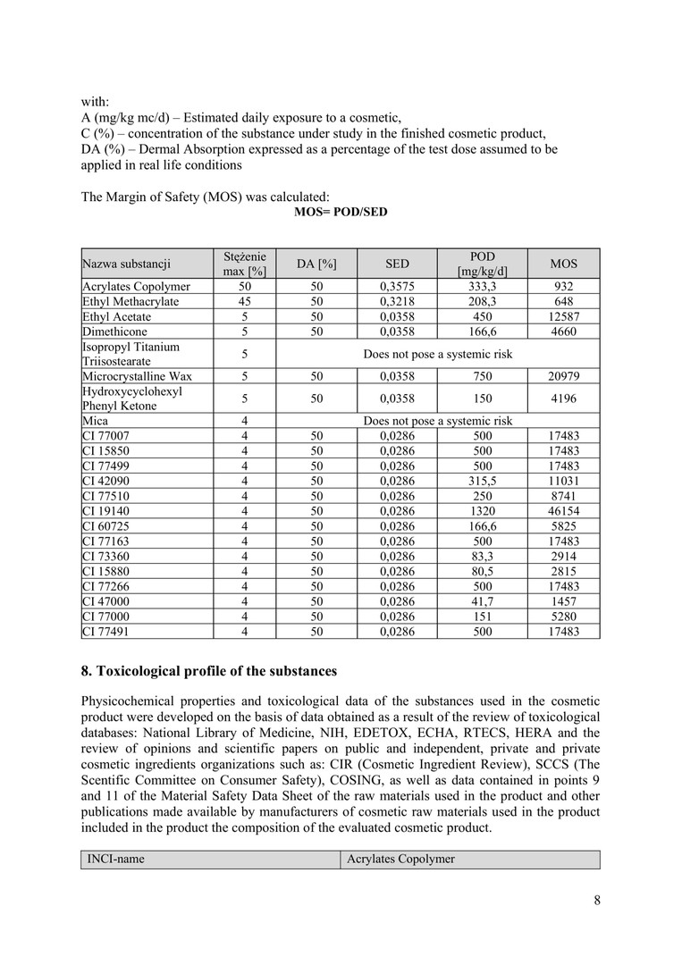 EC certificate MOON