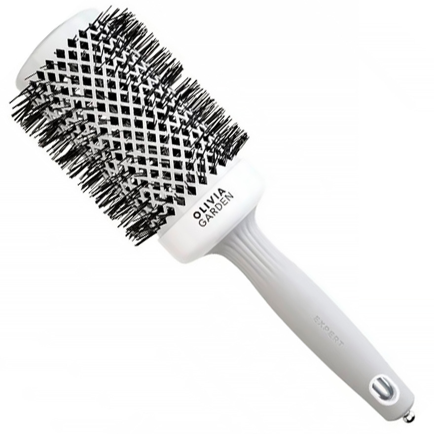 Olivia Garden Thermal brushing EXPERT BLOWOUT Shine White 55 mm artificial bristles