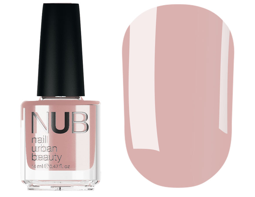 Nail polish NUB 052 Brave (beige, enamel), 14 ml