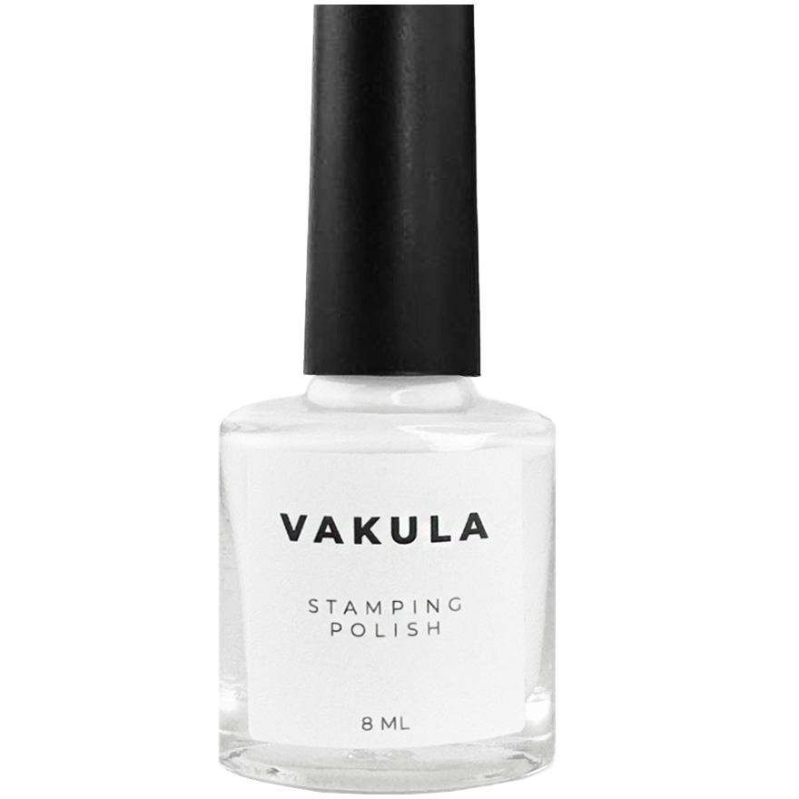 Vakula Nails Stamping polish #01 white, 8 ml Vakula Nails Stamping polish #01 white, 8 ml