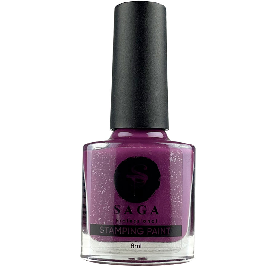 SAGA professional farba varnish for stamping 29 plums, 8 ml
