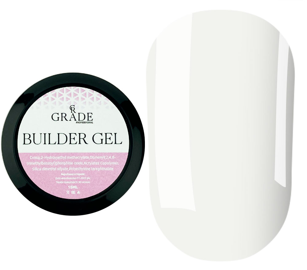Grade Extension gel 01 (milky), 15 ml
