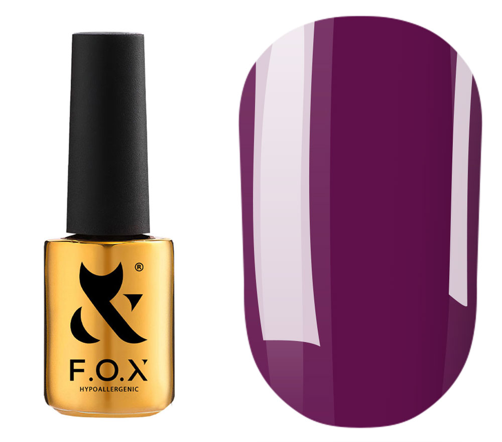 FOX Spectrum gel varnish No. 089 (purple, enamel), 7 ml FOX Spectrum gel varnish No. 089 (purple, enamel), 7 ml