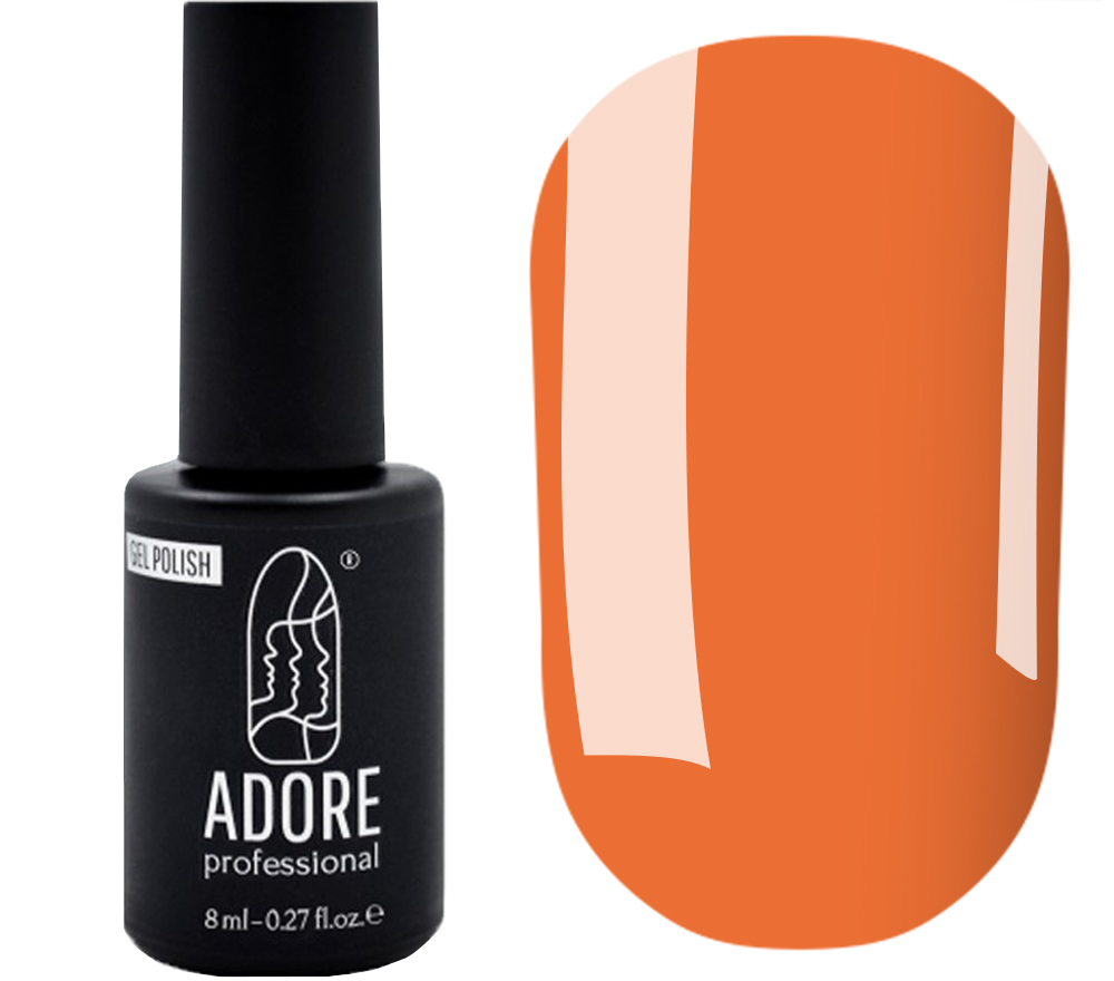 ADORE Professional Гель-лак 492 "terracote" (терракот, эмаль), 8 мл
