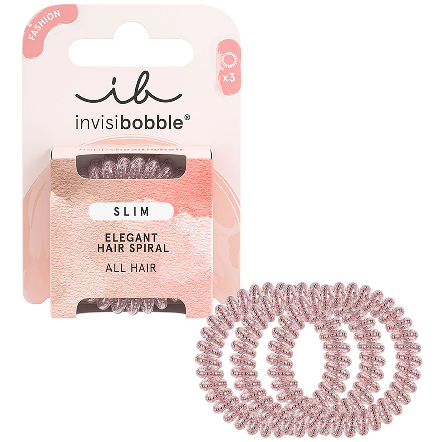 Invisibobble Резинка-браслет для волос SLIM Pink Monocle Invisibobble Резинка-браслет для волос SLIM Pink Monocle