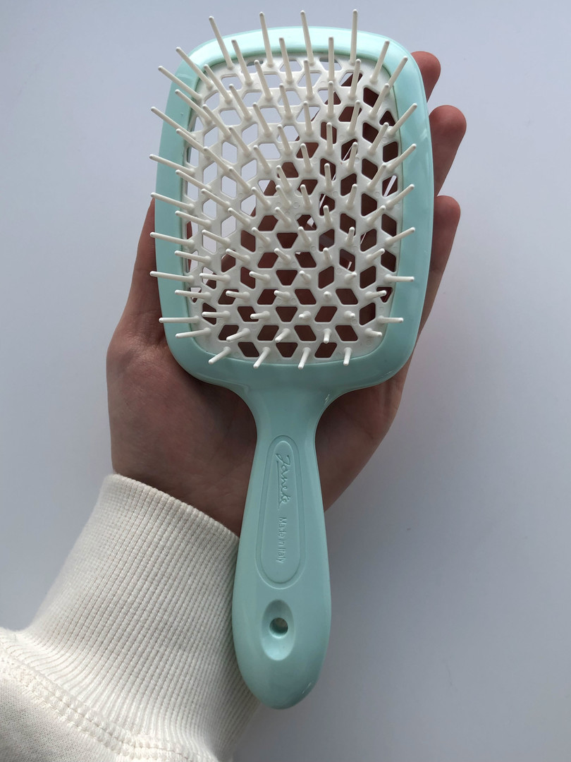 Janeke Superbrush Hair Brush Tiffani with White