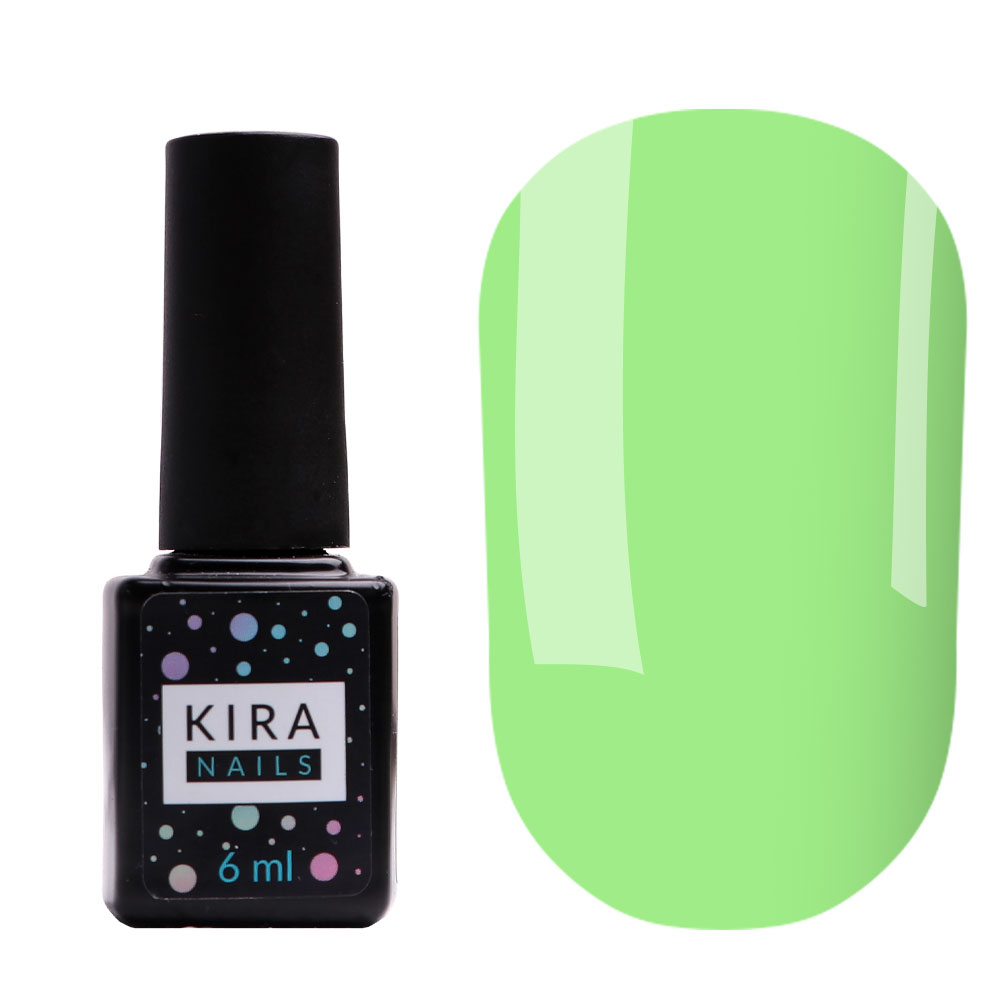 Kira Nails Color Base 006 (лаймовый), 6 мл