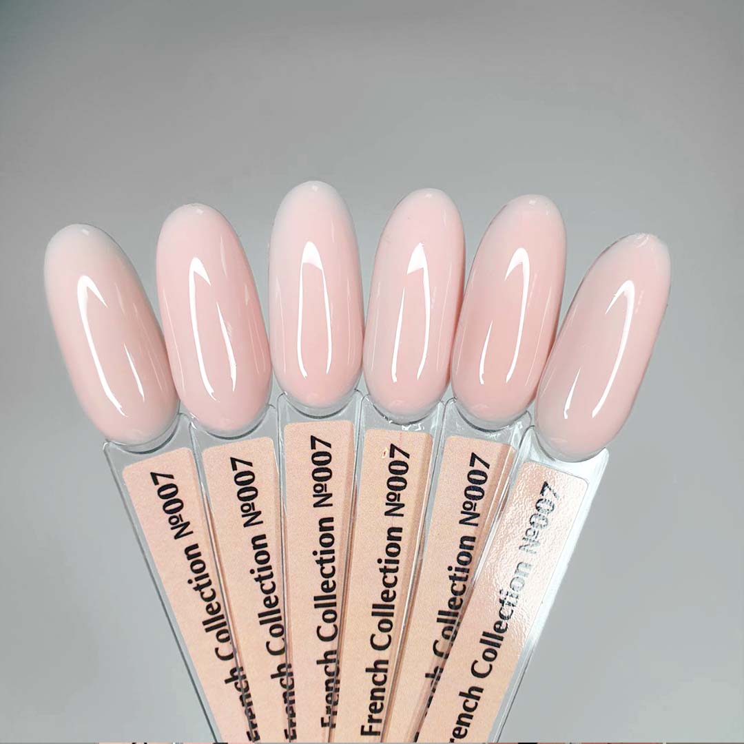 Gel Polish Komilfo French Collection F007 (delicate beige, enamel, for French), 15 ml Gel Polish Komilfo French Collection F007 (delicate beige, enamel, for French), 15 ml