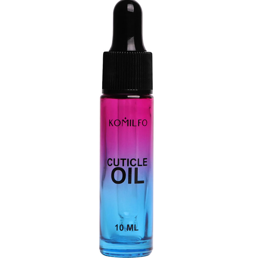 Komilfo cuticle oil with dropper "Macaroon aroma", 10 ml