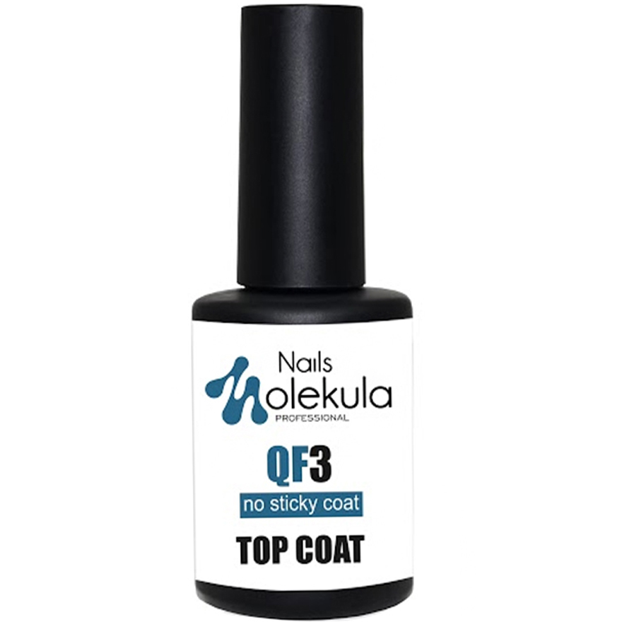 Molekula QF 3 Top Coat - top without sticky layer, 12 ml