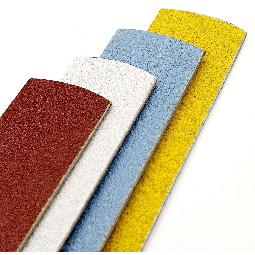 ThePilochki Nail file Straight, 155 mm, on metal (burgundy) - 180/240 grit