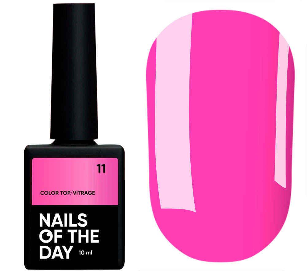 Nails Of The Day Nail top Color top No. 01 (pale pink), 10 ml