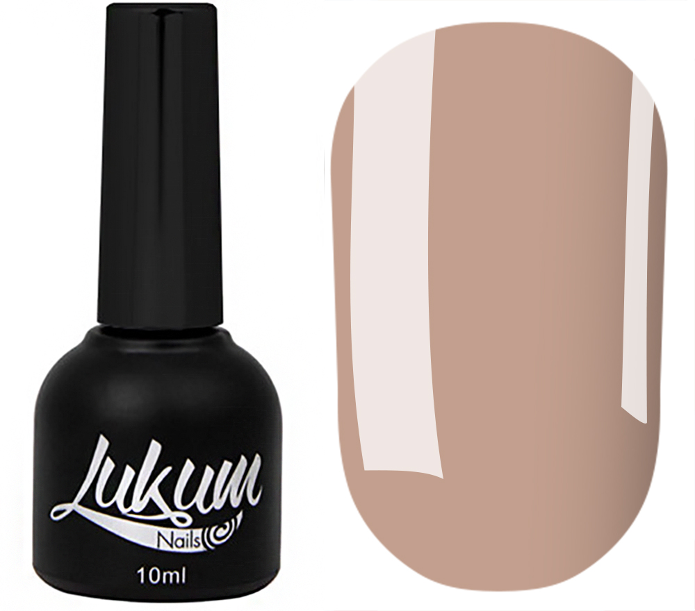 Гель-лак Lukum № 055 (бежевый, эмаль), 10 мл