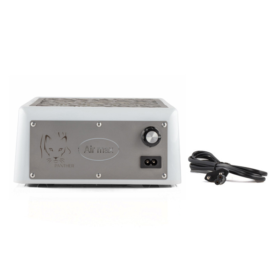 AIR MAX Manicure extractor hood Panther '24, 220V, white with white panel (24 months warranty)