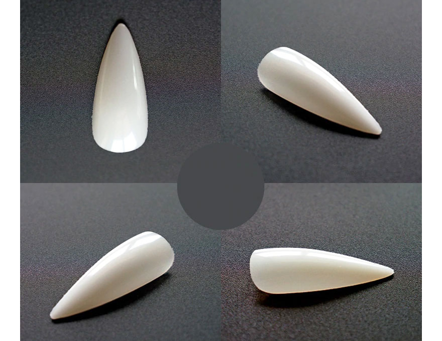 Matte tippy shaped algae, different sizes, 600 pcs