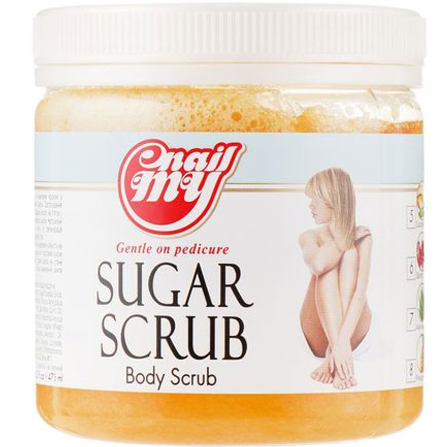 My Nail sugar foot scrub (tangerine), 473 ml