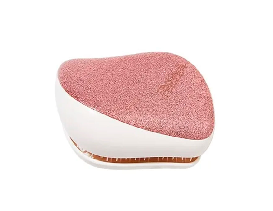 Tangle Teezer Hairbrush Compact Styler Glitter Rose Tangle Teezer Hairbrush Compact Styler Glitter Rose