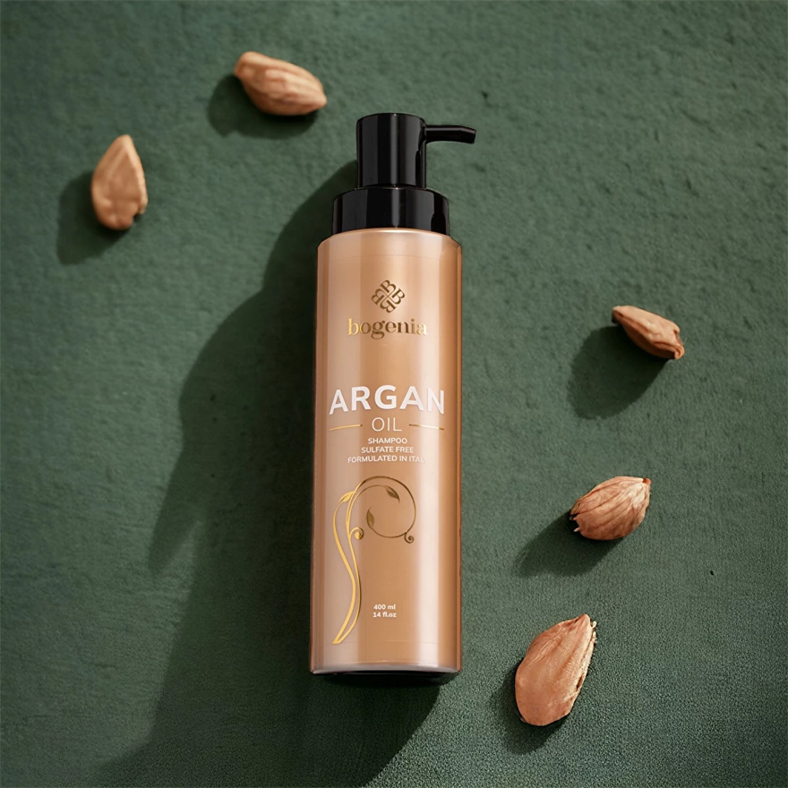 BOGENIA Hair shampoo with argan oil Argan Oil Shampoo, 400 ml