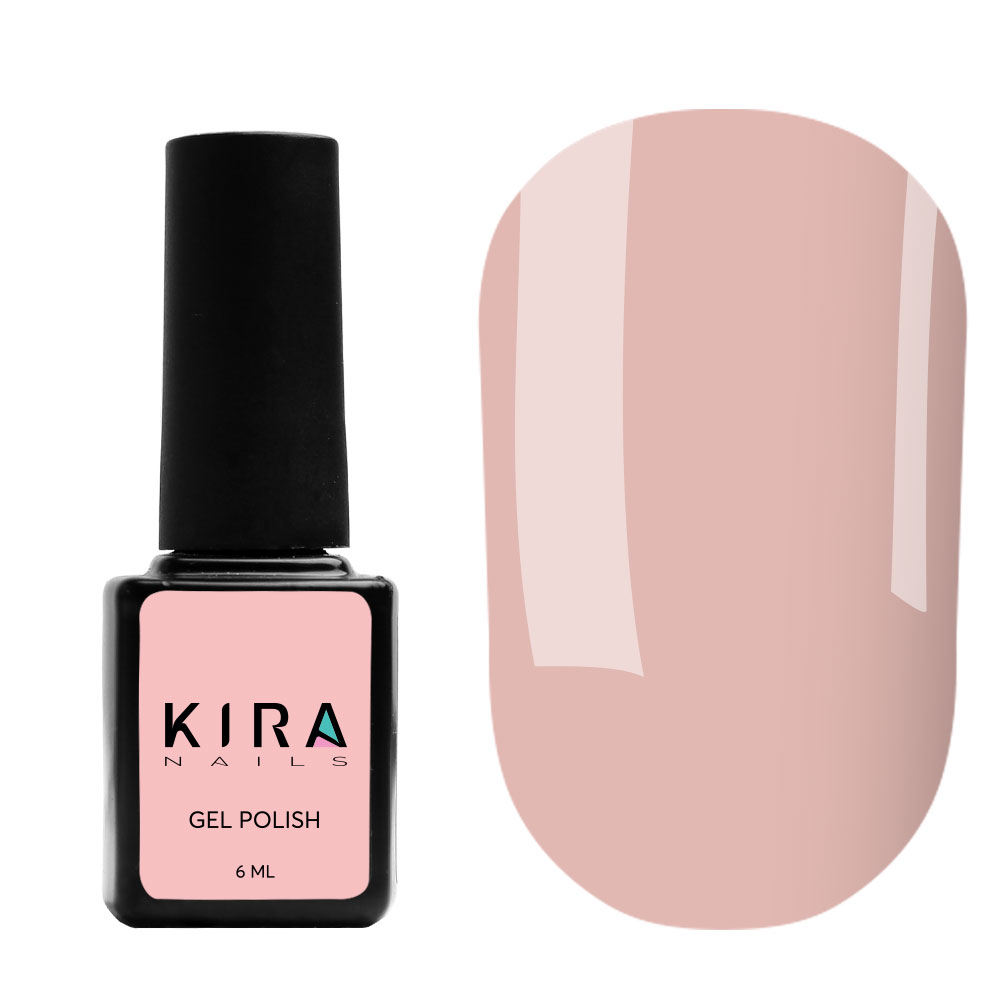 Kira Nails gel varnish No. 014 (cream, enamel), 6 ml
