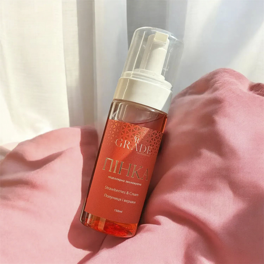 Grade Пінка зволожуюча міцелярна Strawberries&Cream, 150 мл